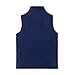 LittleSpring Little Boy Vest Fleece Jacket Lightweight Navy Blue Size 7-8