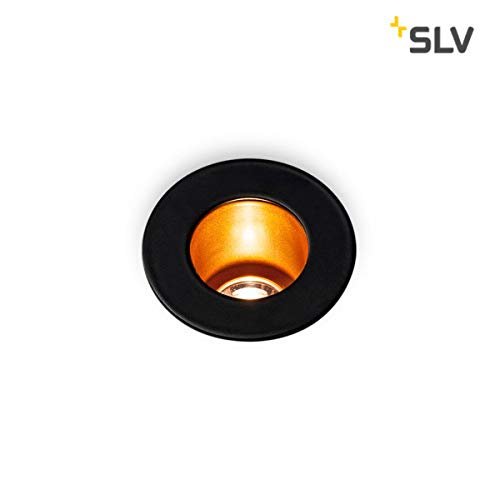 Preisvergleich Produktbild SLV TRITON MINI Deckeneinbauleuchte Aluminium schwarz / gold