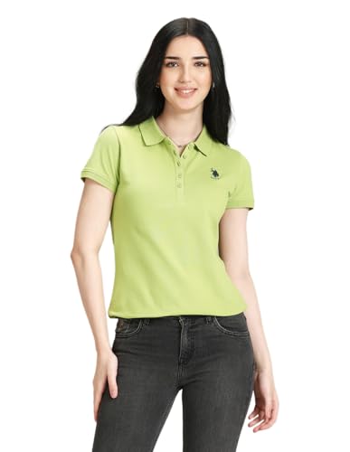 Image of U.S. Polo ASSN. Women's Cotton Slim Fit T-Shirt