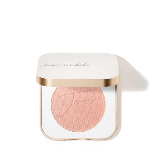 Jane Iredale PurePressed Blush, Buildable Powder, Cotton Candy, Shimmer