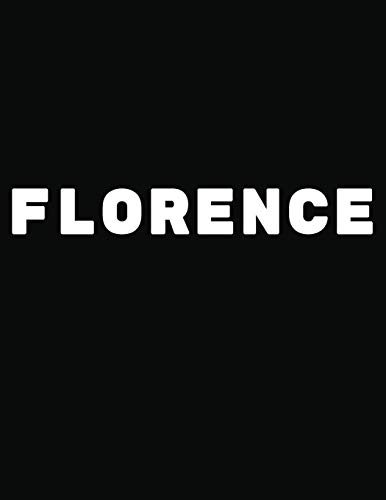 Florence: Black and White Decorative Book to Stack Together on Coffee Tables, Bookshelves and Interior Design | Add Bookish Charm Decor to Your Home | ... Your unique Fashion Design style | Florence