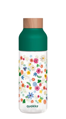 Quokka ICE FLOWER STRIPES | BOTTIGLIA REALIZZATA IN ECOZEN 720 ML