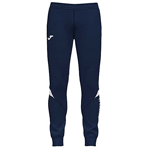 Joma Hombre Pantalón Deportivo, Marino Blanco, M