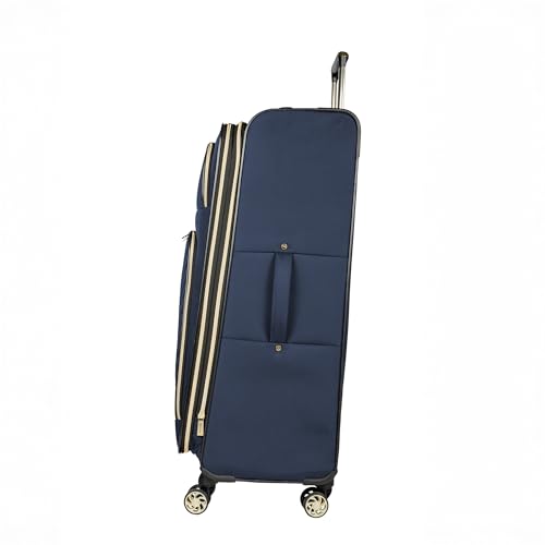 Image of Expandable Suitcase with Chevron Quilted Exterior by Kenneth Cole
