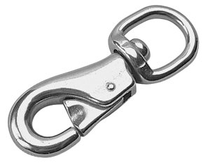 SEA DOG CORPORATION Bull Nose Swivel SNAP Stainless Steel