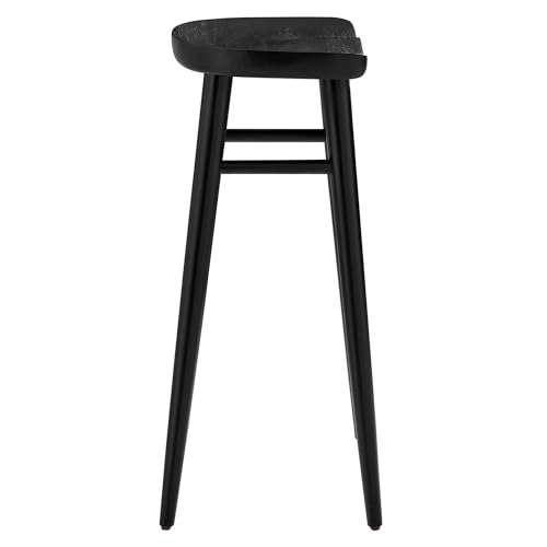 Modway EEI-6740-BLK Saville Butacos de Barra Sin Respaldo de Madera - Juego de 2, Negro miniatura 5