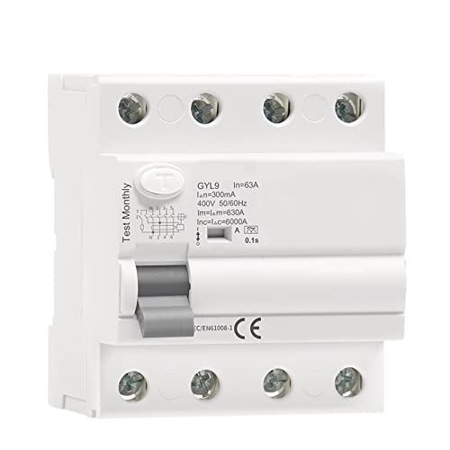 RCD Type A 3P+N 40A sécurise la recharge de votre véhicule électrique à la maison