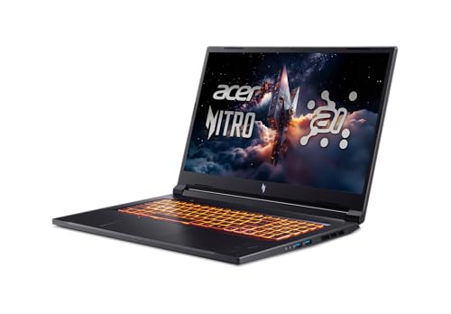 Image of Acer Nitro V 17.3 inch FHD IPS Gaming Laptop ANV17-41-R8ML NVIDIA GeForce RTX 5060 16GB RAM 512GB Storage