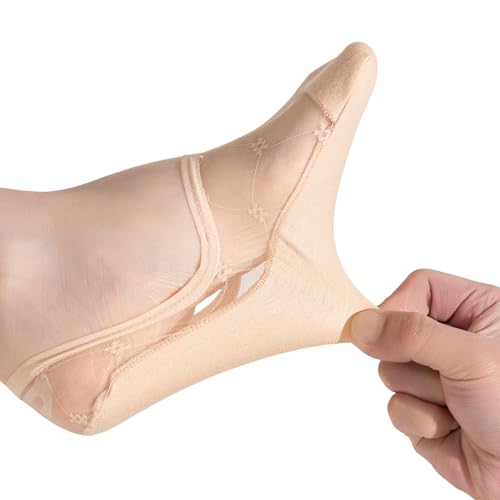 Image of Soxbang Ultra Thin Liner Socks Seamless 5-11.5US,No Show Socks for Women Lightweight Flat Boat Line Cotton Footies