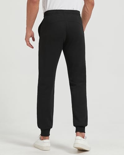 Zylioo Extra Long Sweatpants for Men Tall,Mens Black Sweatpants Long 34 Inch Inseam,Mens Joggers Tall Size2