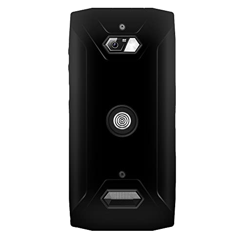 Coque de Téléphone en TPU Compatible avec Crosscall Core-X4 Neo, Étui Souple Antichoc Ultra Fin avec Découpes Précises et Protection Anti-Rayures (Noir)