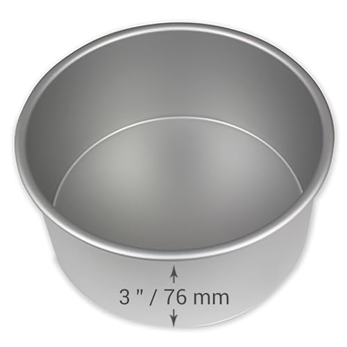 PME Professional Aluminum Baking Pan Round 8 x 3