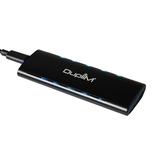 DupliM Caja Externa M.2 NVMe SATA USB 3.2 Gen2 20Gbps miniatura 7