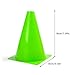 Anenog Soccer Cones for Training 10Pcs Plastic Soccer Cones Football Training Equipment 18cm Marking Cones Children Traffic Cone Agility Discs Obstacle Course Sports(Blu)