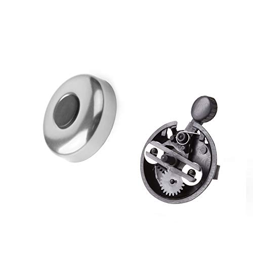 Aluminum Bike Bell, Loud Sound Bicycle Bell For Adults Kids Girls Boys (Silver) #TOP5