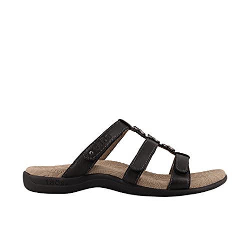 Taos Footwear Women's Prize 4 Black Sandal 8 M Us #TOP2