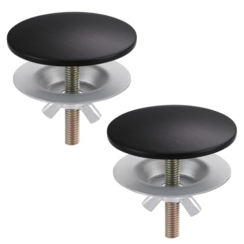 Aleasha Sink Hole Covers (2pc) - Oil Rubbed Bronze Plug