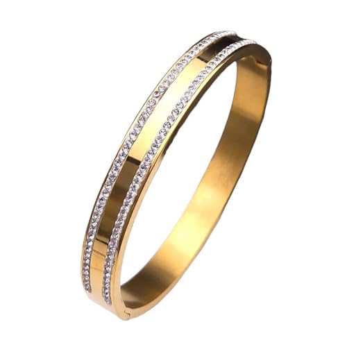 New-2025-Stainless-Steel-Cuff-Bangles-Bracelets-for-Women-Gold-Plated-Rhinestone-Charm-Elegant-Bracelet-Wedding-Party-Jewelry-Fashion-Accessories-Creative-Gift