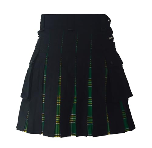 Hybrid Men's Traditional Kilt in Irish Tartan2