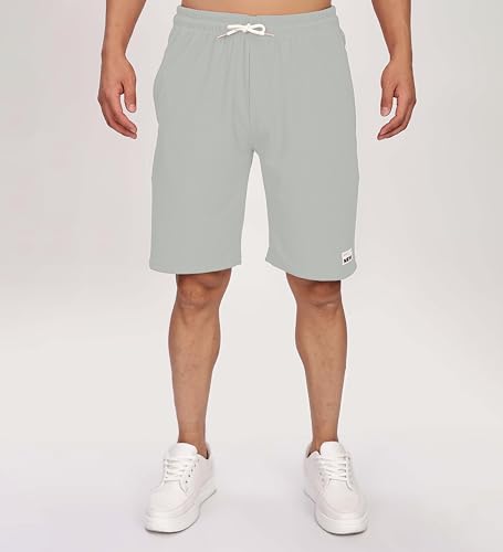 Image of SHODOX Men's Solid Relaxed Fit T Shirt and Shorts Set | Casual Summer Wear | Comfortable Stylish Outfit for Men