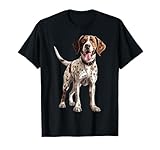 venta de cachorros pointer en galicia Ligero, Encaje clasico, Manga de doble puntada y bastilla baja