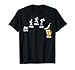Jeu De Foot Chope Bière - Football Joueur Soccer T-Shirt