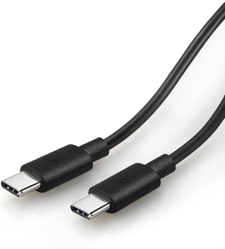 Image of 68W USB-C To C E-Marked Cable,3.3Ft Fast Turbopower Cable For Motorola Edge 50 Fusion /50 Pro /50 Ultra Edge 60 5G /60 Pro /60 Fusion /60 Ultra /Moto G Series Cellular Phone(6 Month Warranty),Black