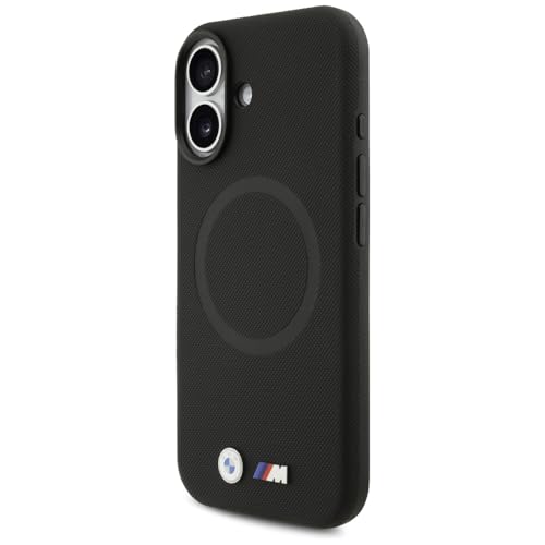 Coque BMW M iPhone 17 coque de protection MagSafe noire rigide