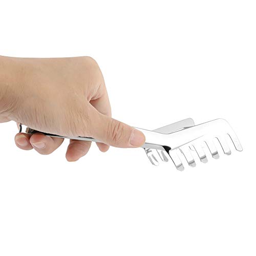 Solomi Dekaim Spaghetti Tongs, Spaghetti Tongs - Pasta Clip, Stainless Steel Spaghetti Tongs with Comb Shape for Cooking - Image 7