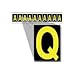 Brady 7890-Q, 78927 Utility Number and Letter, (Pack of 50 Cards)