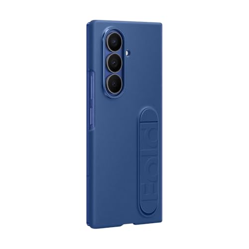 Coque silicone Galaxy Z Fold7 Samsung EF-MF966 bleu avec support - 3
