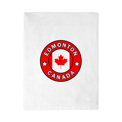 CafePress Edmonton Canada Twin Duvet Cover, Printed Comforter Cover, Unique Bedding,