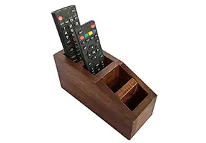 PERFECT WOOD WORKS wooden tv remote stand holder