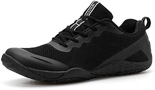 WHITIN Men's Trail Running Shoes Minimalist Barefoot 5 Five Fingers Wide Width Size