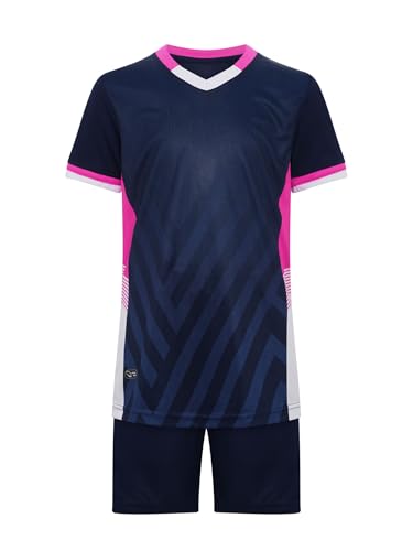 Kids Sport Shorts Sets Boys Football Training Suit with Shorts and T-Shirt Set School PE Sport Uniform3