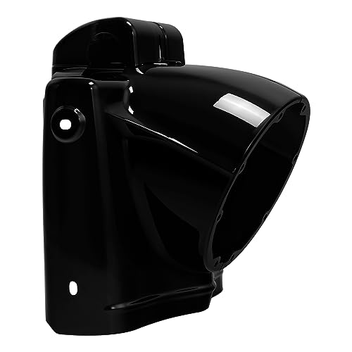 XMT-MOTO 7'' Round Headlight Nacelle Cover Fit For Harley Touring Road King FLHR 2014-2023,Black