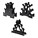Shurhome Dumbbell Storage Rack Dumbbell Rack Practical Dumbbell Weight Rack Storage 3 Hand Weight Tower Stand for Home Gym