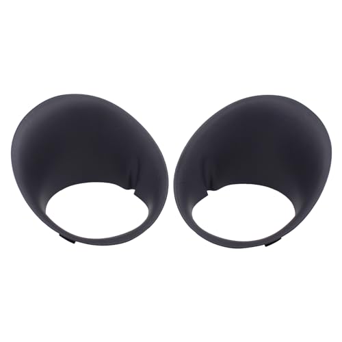 MOTOKU Front Fog Light Cover Bezel for Dodge Ram 1500 2500 3500 4500 5500