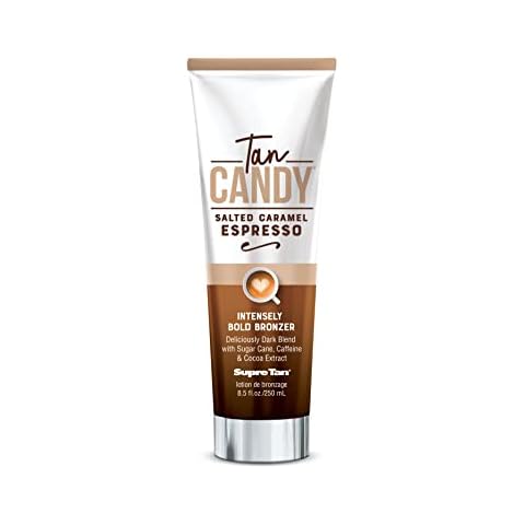 Supre Tan Candy Salted Caramel Espresso Intensely Bold Bronzer Dark Blend 8.5oz Cover