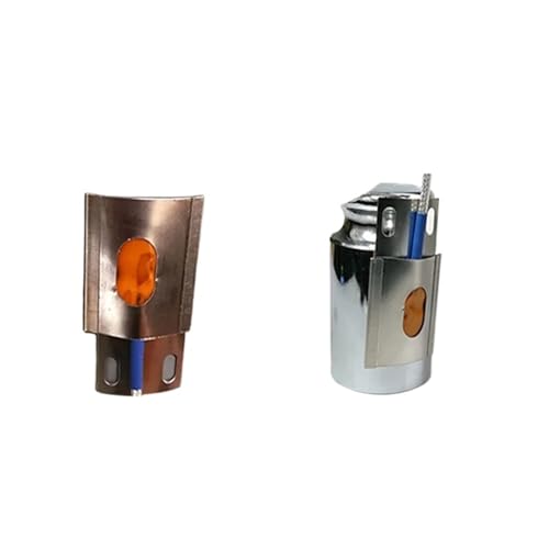 Sensor de temperatura Pt100 Clase A con cable de 4 metros para tuberías cilindricas 5