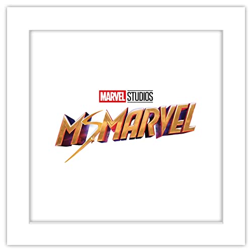 Poster mural Mme Marvel encadré idée cadeau anniversaire fan de comics