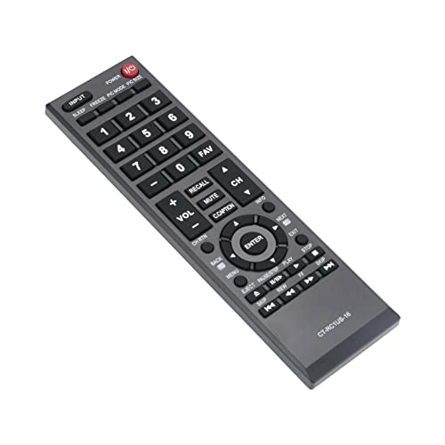 Beyution Ct-Rc1Us-16 Replacement Remote Control Fit For Toshiba Tv 43L310U 43L420U 49L310U 49L420U 55L310U 65L350U 19Av600U 19Av600Uz 19C100 19C100U 19C10U 19C1D 19C1Du 19L4200 19Sl410U 19Sl410X #TOP6