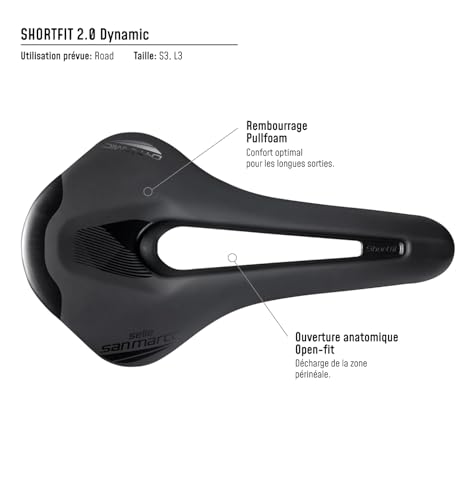 Selle San Marco Shortfit 2.0 Dynamic selle route ergonomique - 6