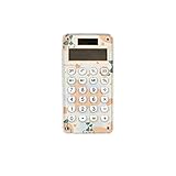calculadora kawaii dibujos * 8 dígitos DIRIGIÓ Pantalla de pantalla, pantalla compacta y conveniente, clara y precisa, apagado automático para evitar la pérdida de electricidad.
