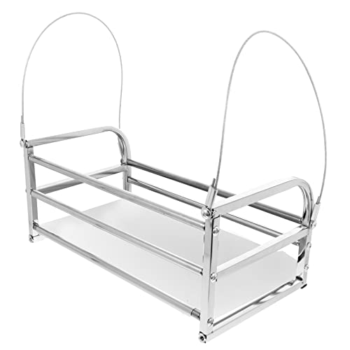 Toyvian Support à Fleurs Réglable Pour Balcon Pot De Fleurs Étagère Suspendue Support Jardiniere Balcon Reglable
