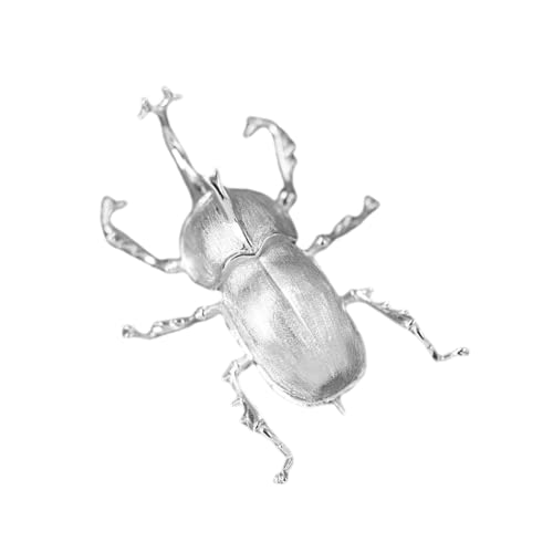 Épingle de broche coléoptère en argent, cadeau idéal pour maman et femme