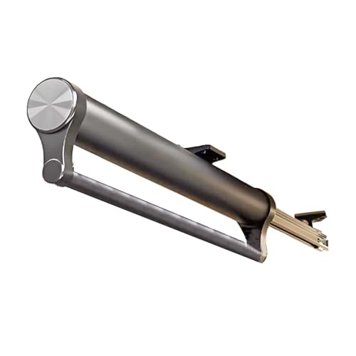 引き出し式ズボンラック、29.5〜54.5cmクローゼット引き出し式パンツラック、伸縮式パンツレール収納ラック、小売店キャビネット用アルミ合金(Color-1,54.5cm)