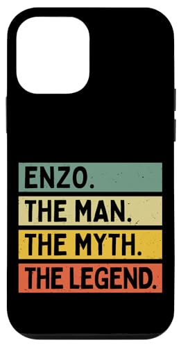 Enzo The Man The Myth The Legend �ʔ������� �X�}�z�P�[�X iPhone 12 mini �p