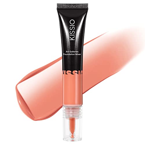 KISSIO Foundation Mixing Pigment,Orange Pigment,Foundation Color Corrector,Smooth and Light,Blends Easily With BB cream,Cold to Warm,Cruelty Free,0.67 oz