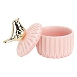 Boîte à bijoux en céramique - délicate et , et stylée, bon effet décoratif, boîte à bijoux en céramique